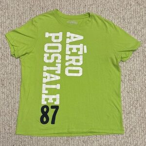 Aeropostale men’s lime green t-shirt -size XL
